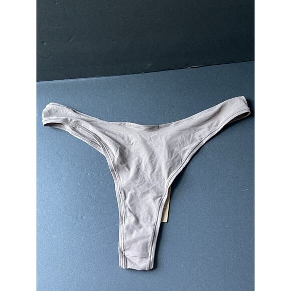 Skims Thong Underwear Womens Size 4x Umber Stretch Lingerie (2) New - Picture 5 of 9